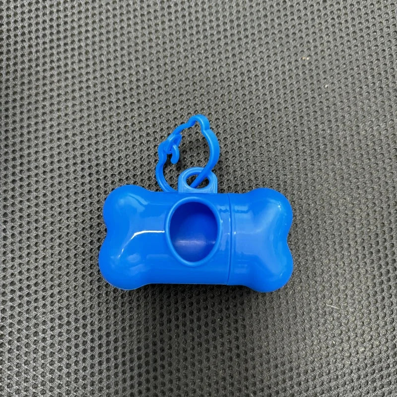 Portabolsas Huesito Negro + 15 Bolsas Incluidas