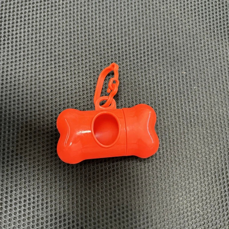 Portabolsas Huesito Negro + 15 Bolsas Incluidas