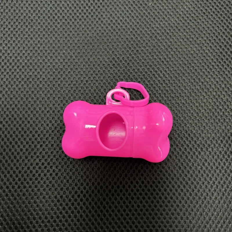 Portabolsas Huesito Negro + 15 Bolsas Incluidas