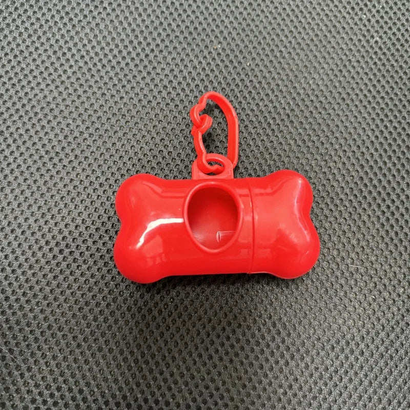 Portabolsas Huesito Negro + 15 Bolsas Incluidas