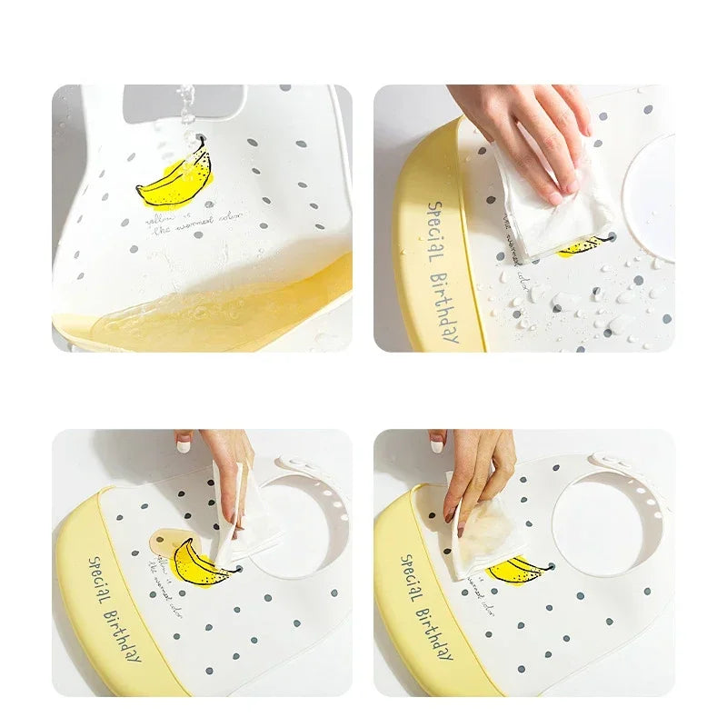 Babero Silicona Impermeables