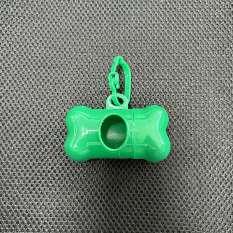 Portabolsas Huesito Negro + 15 Bolsas Incluidas